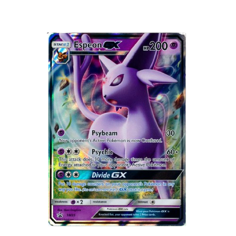 Pokemon Promo Pin + Card Set - Espeon GX