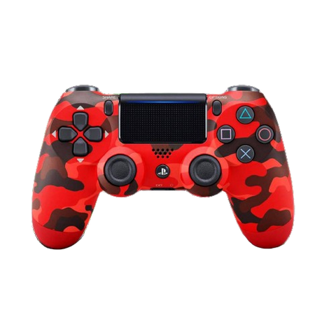 PS4 Dual Shock 4 Red Camouflage
