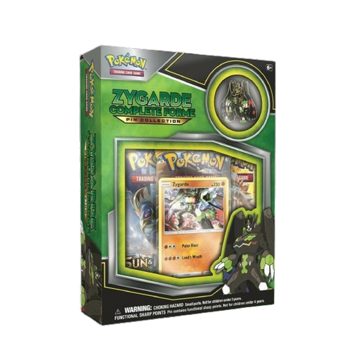 Pokemon Zygarde Complete Forme Pin Collection Box