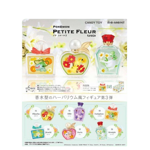 Re-Ment Pokemon Petit Fleur Trois (Set of 6)