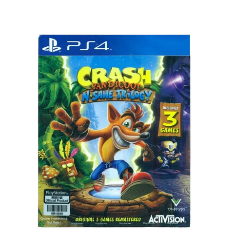 PS4 Crash Bandicoot N. Sane Trilogy