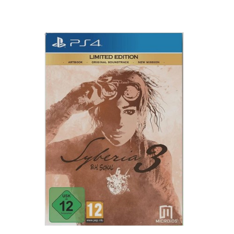 PS4 Syberia 3 Limited Edition