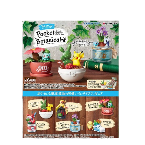 Re-Ment Pokemon Pocket Botanical (Set of 6)