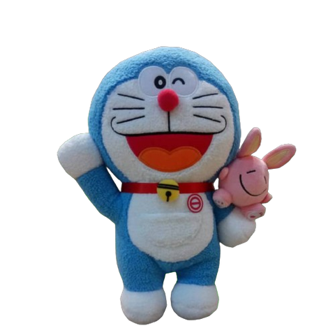Doraemon 13" Left Hand Hold Close Eye Rabbit