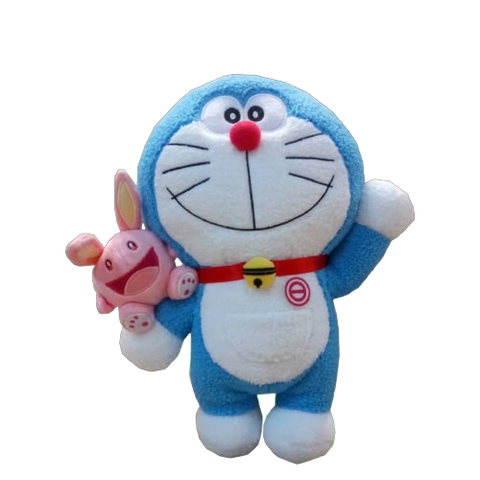 Doraemon 13" Left Hand Hold Open Eye Rabbit