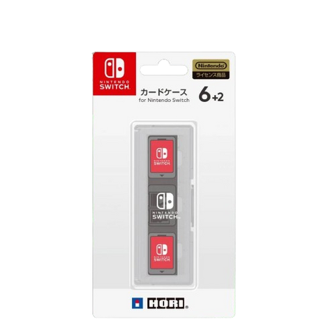 Nintendo Switch Hori 6+2 Card Case - White