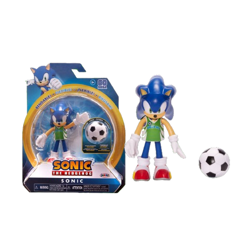 Sonic 4" Figure W ACCY W3 Sonic Soccer Ball