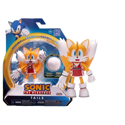 Sonic 4" Figure W ACCY W3 Tails Volleyball