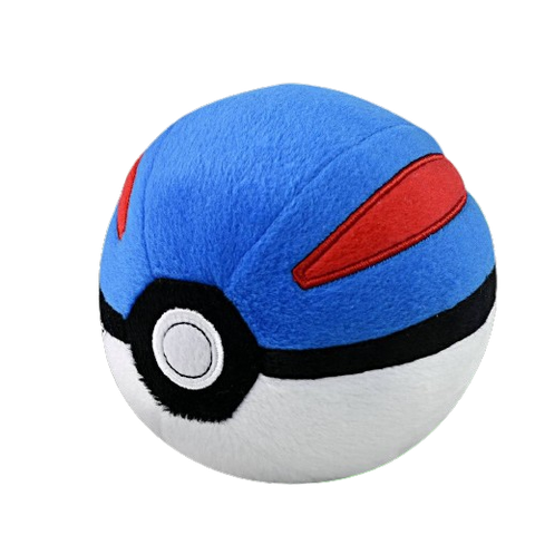 Pokemon Pokeball Plush - Blue