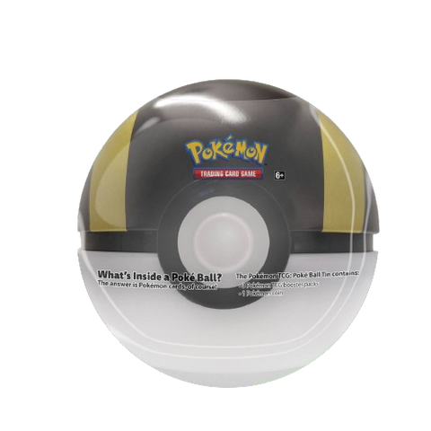 Pokemon Poke Ball Tin - Black/Gold