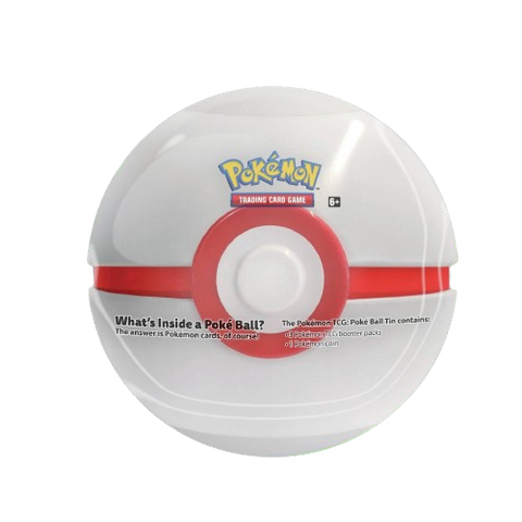 Pokemon Poke Ball Tin - White