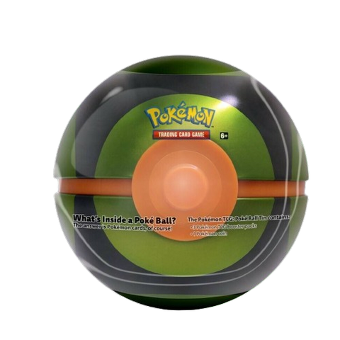 Pokemon Poke Ball Tin - Green/Black
