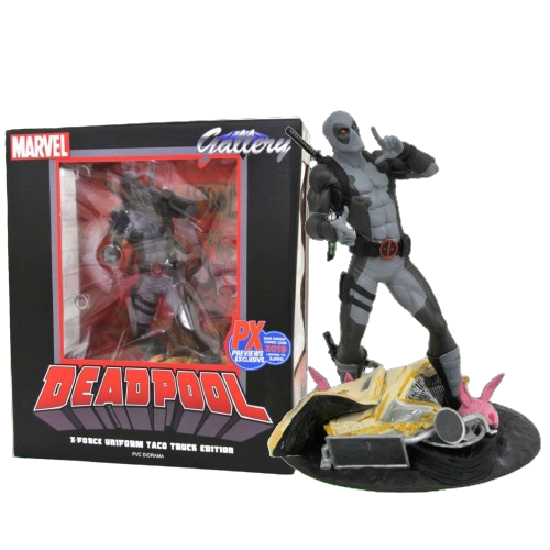 Marvel X Force Taco Truck Deadpool Statue SDCC 19 PLAYe