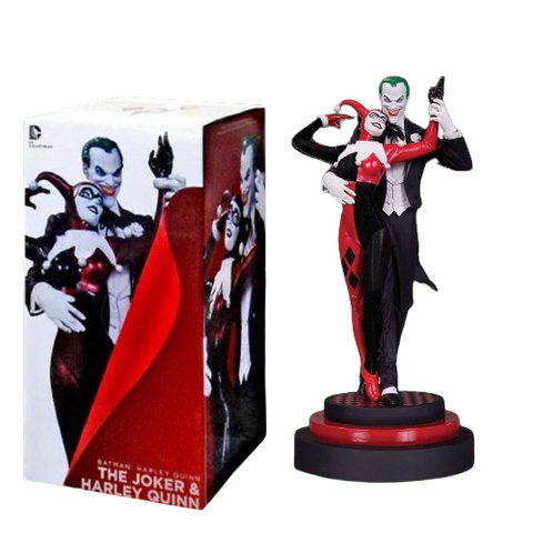 Batman Joker and Harley Quinn Statue