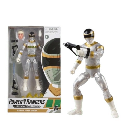 Power Ranger Lightning F22795L00 In Space Silver Ranger