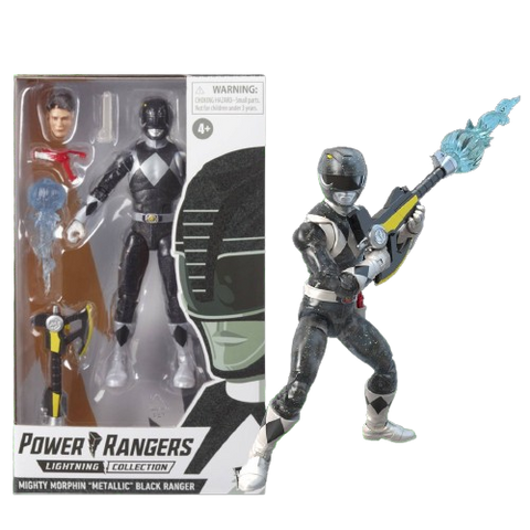 Power Rangers Lightning Metallic Black Ranger