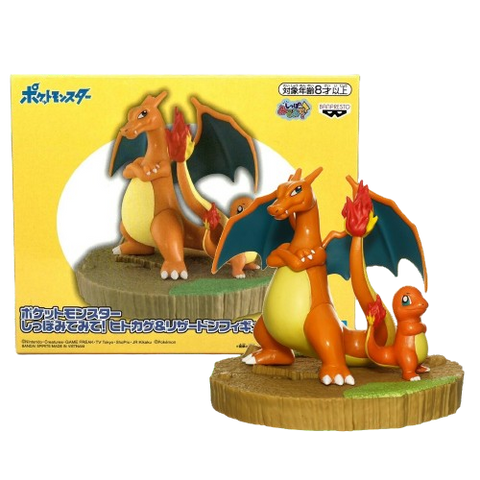 Pokemon Shippo Mite Mite Charmander and Charizard