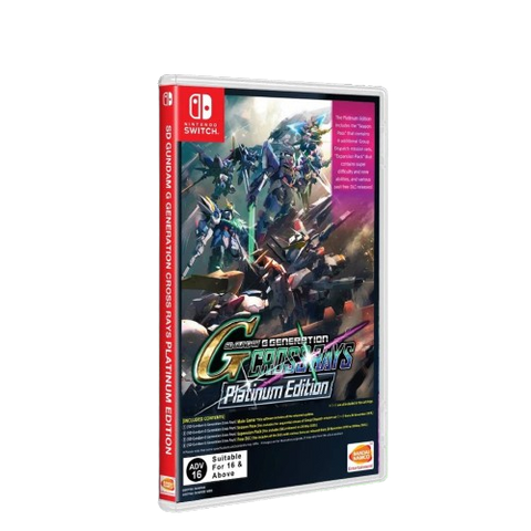 Nintendo Switch SD Gundam G Generation Cross Rays [Platinum Edition]