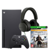 XBox Series X New Local 1TB Console + XBox One/ XBox X Assassin's Creed Valhalla Gold Edition + XBox Series Stereo Headset
