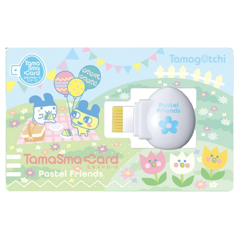 Tamagotchi Smart - TamaSma Card Pastel Friends