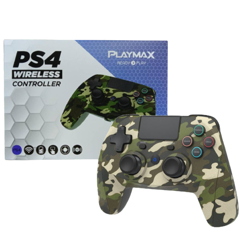 PS4 Playmax Wireless Controller - Camouflage | PLAYe