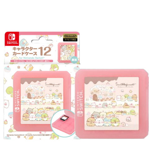 Nintendo Switch ILEX Sumikkogurashi Cat Okashiyasan 12 Card Case