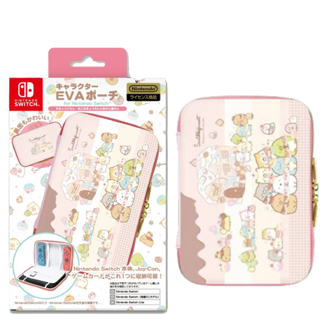 Nintendo Switch ILEX EVA Pouch Sumikko Gurashi Neko No Kyodai
