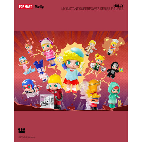 POP Mart MOLLY My Instant Superpower Blind Box