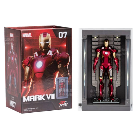 ZD Toys Iron Man 4" Mark VII with Hall of Armor 07