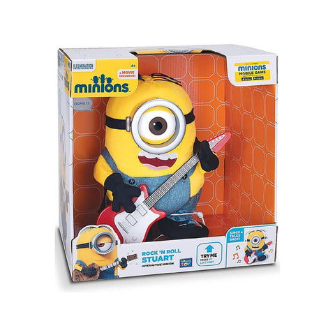 Minions Movie Talking Figure - Rock & Roll Stuart