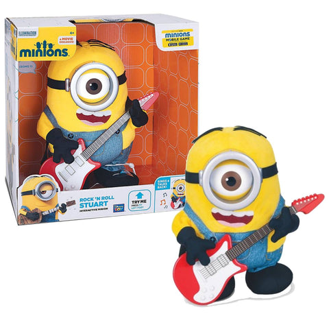 Minions Movie Talking Figure - Rock & Roll Stuart