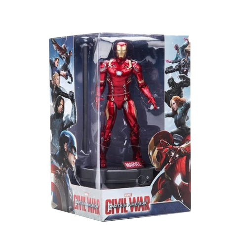 ZD Toys Civil War Iron Man Mark 46 Luminous Stand