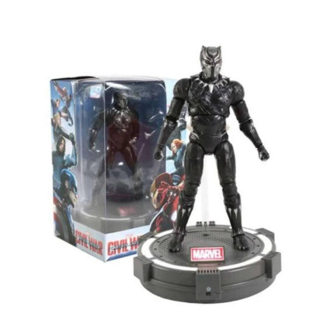 ZD Toys Civil War Black Panther Luminous Stand