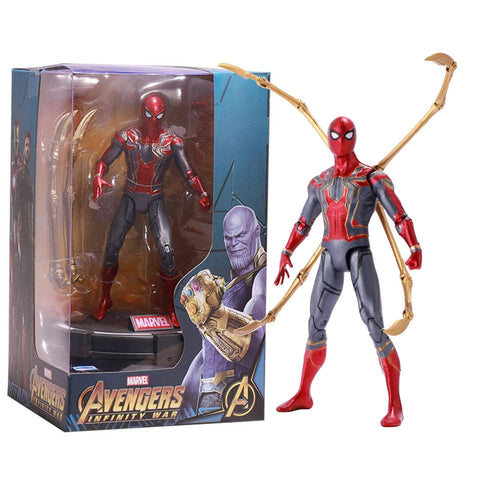 ZD Toys Infinity War Iron Spiderman Luminous Stand