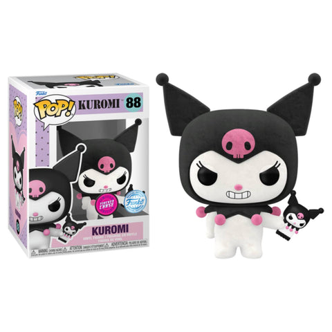 Funko POP! (88) Sanrio Kuromi with Phone Special Edition Flocked Chase