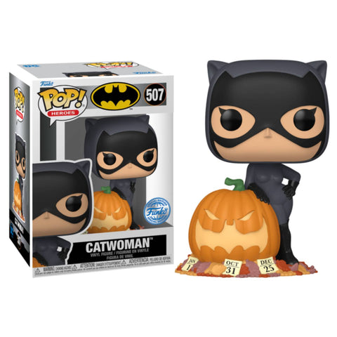 Funko POP! (507) DC Catwoman with Pumpkin Special Edition