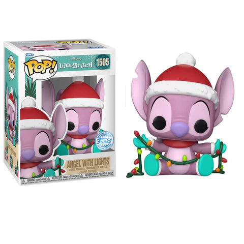 Funko POP! (1505) Lilo & Stitch Holiday Angel Lights Special