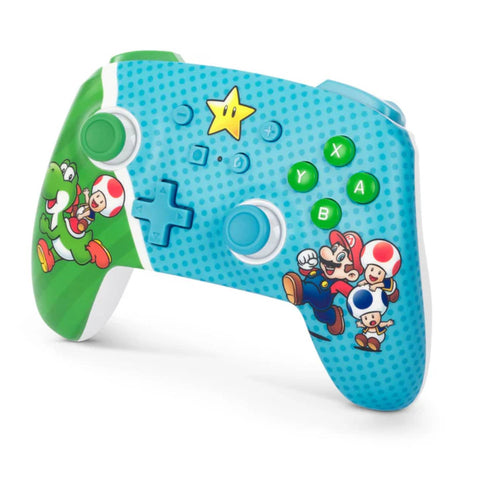 Nintendo Switch PowerA Enhanced Wireless Controller - Super Star Friends