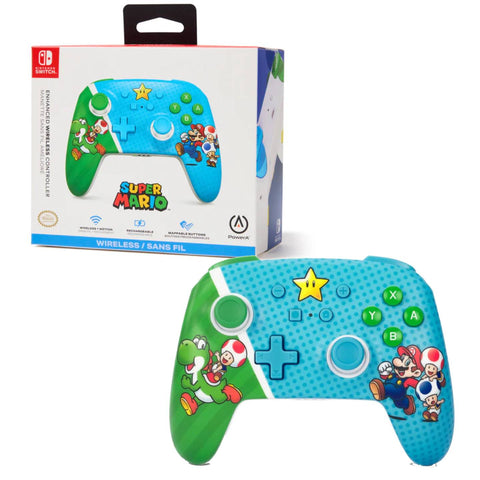 Nintendo Switch PowerA Enhanced Wireless Controller - Super Star Friends