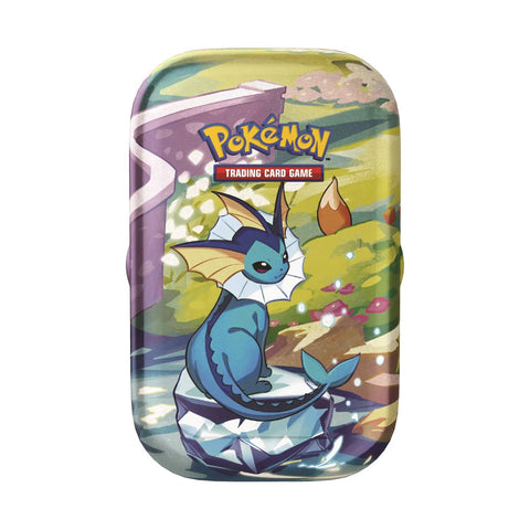 Pokemon SV8.5 Prismatic Evolutions Mini Tin - Vaporeon