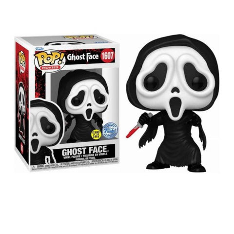Funko POP! (1607) Ghost Face with Knife Glow in the Dark Special Edition