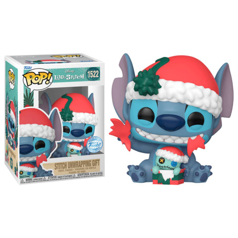 Funko POP! (1522) Lilo & Stitch Unwrapping Gift Special Edition