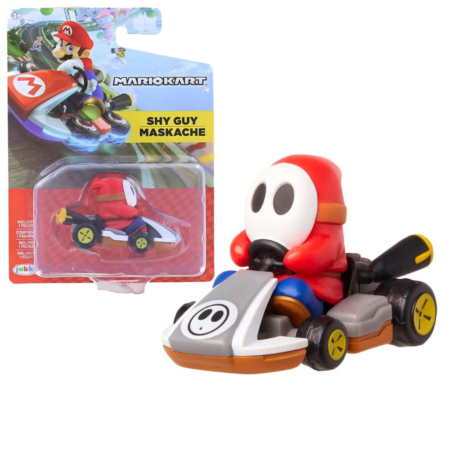 Mario Racer Guy Super Mario Kart Racers Wave 5 - Shy Guy Maskache | PLAYe