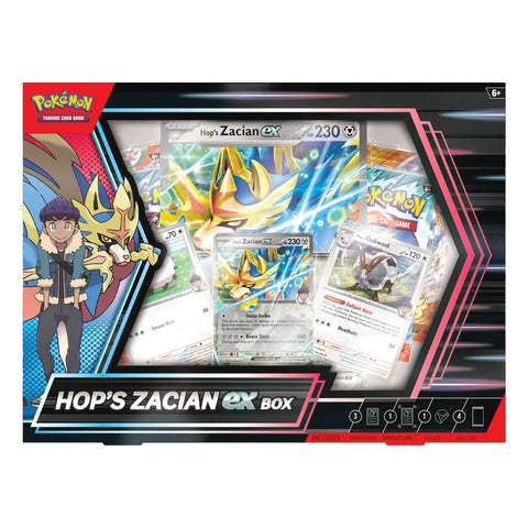 Pokemon Hop's Zacian ex Box