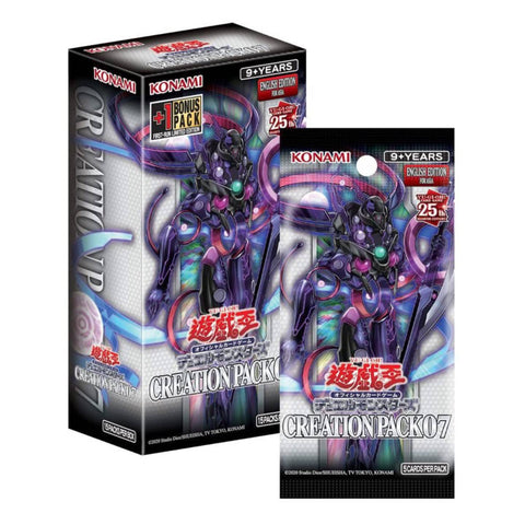 Yu Gi Oh Creation Pack 07 Booster (ENG)