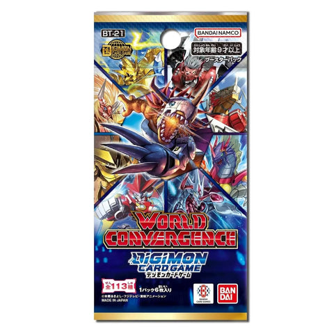 Digimon Card Game BT-21 World Convergence Booster