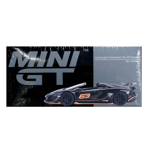 Mint GT Lamborghini Aventador SVJ 63 Roadster Nero