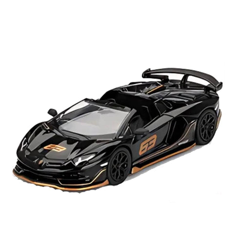 Mint GT Lamborghini Aventador SVJ 63 Roadster Nero
