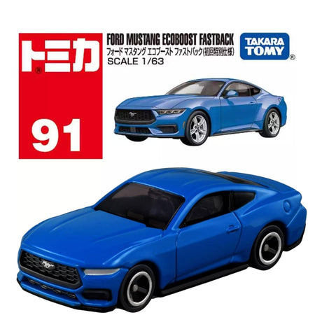 Takara Tomy Ford Mustang Ecoboost Blue (91)
