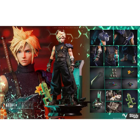 VTS VM-033 1/6 VM-033 Cloud Strife Deluxe Edition